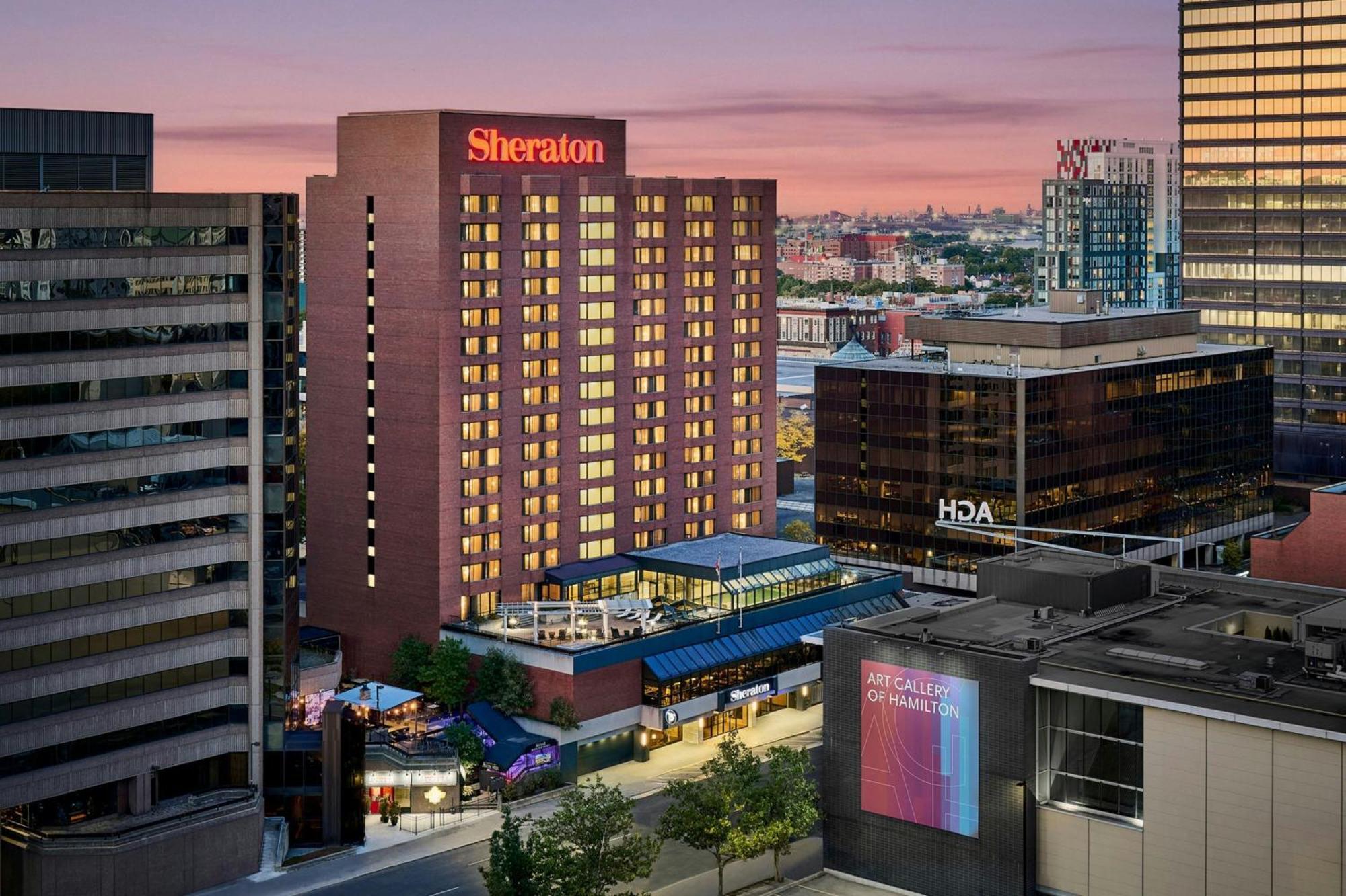 Sheraton Hamilton Hotel Buitenkant foto